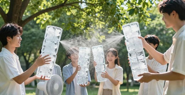 大冰块降温方法_大足夏季防暑降温大冰块_大冰块户外活动使用时长